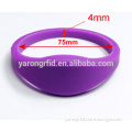 new style 13.56mhz high frequency nfc rfid silicone wristbands
